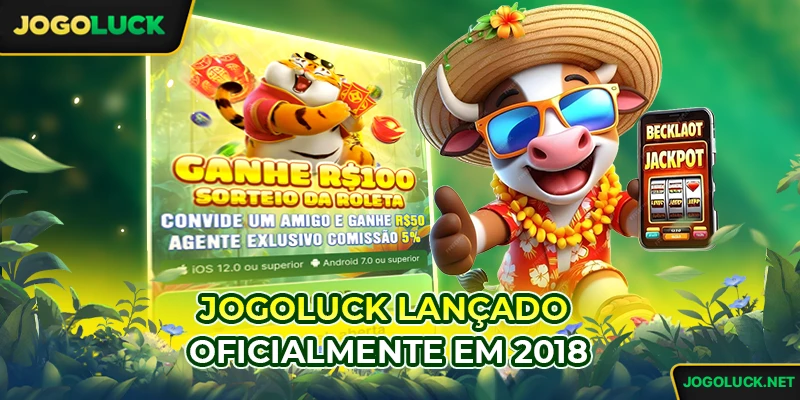 JOGOLUCK lançado oficialmente em 2018