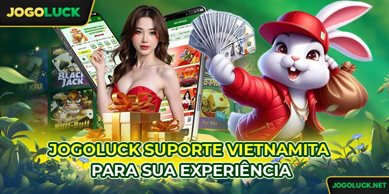 JOGOLUCK Suporte vietnamita para sua experiência